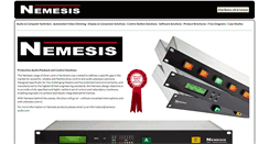 Desktop Screenshot of nemesis-audio.com